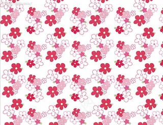 可爱大红花背景图片