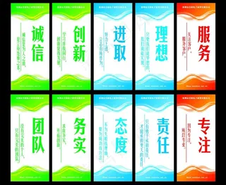 美展电子企业文化标语图片