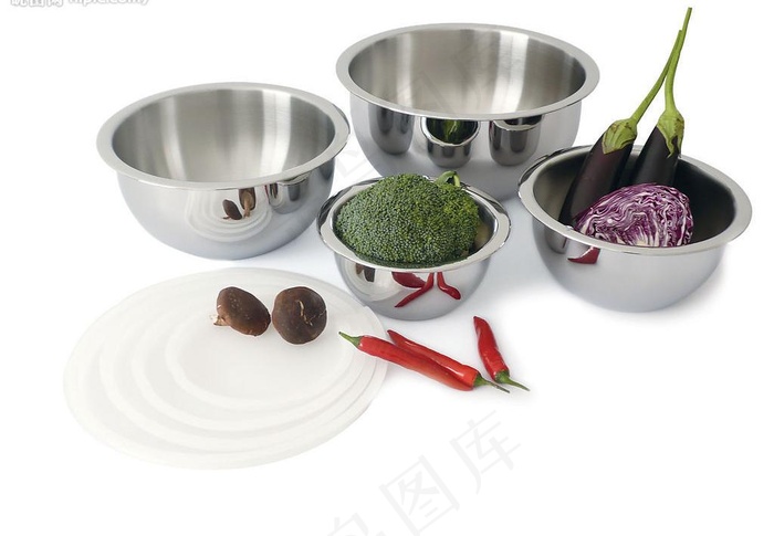 不锈钢 锅 盆 碗 炊具 厨房用品...