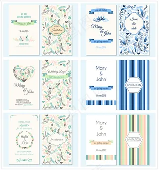 韩式婚礼邀请函