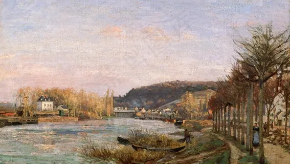 卡米耶毕沙油画作品图片 卡米耶毕沙油画作品图片