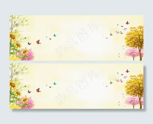淘宝首页大图秋天海报素材
