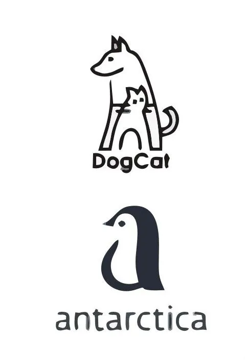 动物logo图片cdr矢量模版下载
