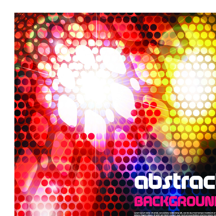 炫彩斑斓背景矢量素材