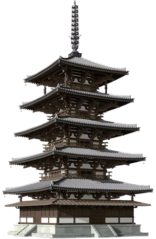 古建筑雷峰塔宝塔实物海报素材