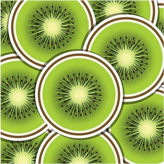 猕猴桃片背景/卡矢量格式