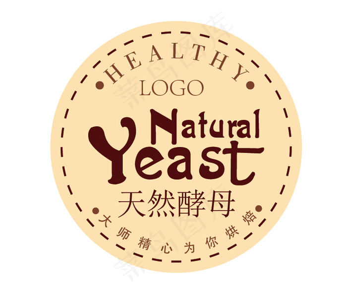 天然酵母  不干胶