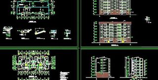 多层住宅建筑设计图