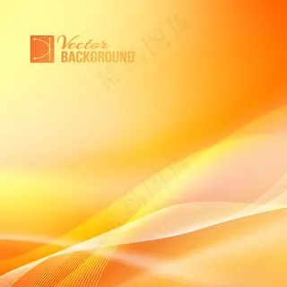 黄色背景矢量