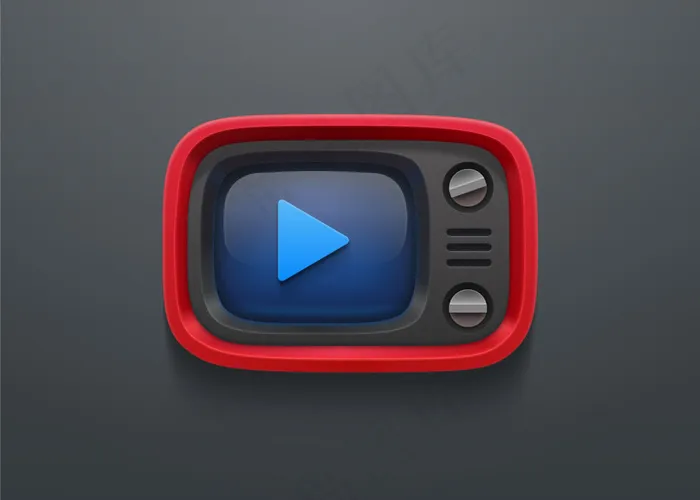 sketch 写实播放器icon ...