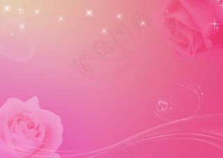 粉红色玫瑰背景