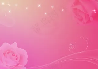 粉红色玫瑰背景