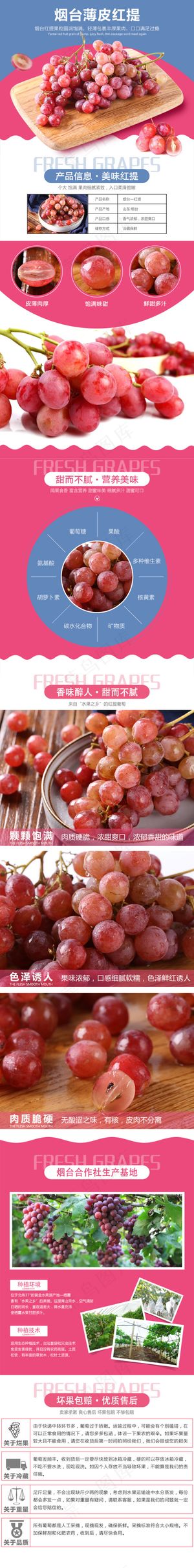 红提详情页淘宝电商美食食品