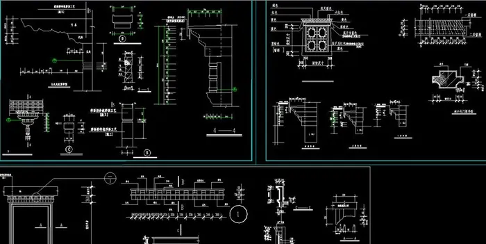 传统藏式门大样