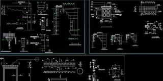 传统藏式门大样