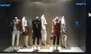 多组模橱窗设计图片