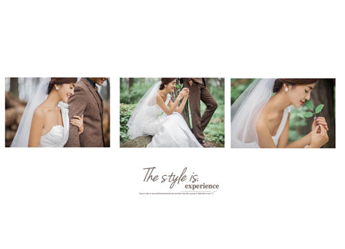 {暮色森林}婚纱照模板