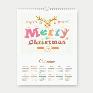 方形与圆形日历