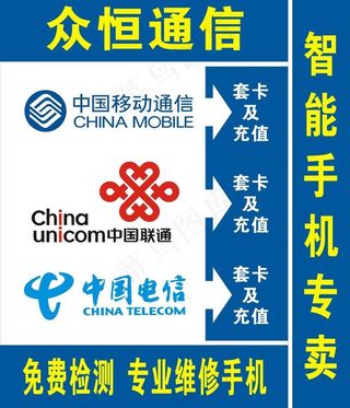 众恒通信 灯箱图片