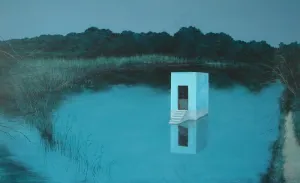 水中屋图片