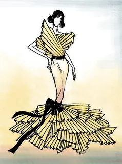 ps分层上色服装设计