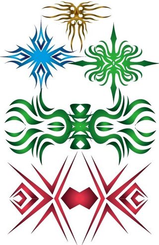 时尚纹身图腾素材下载