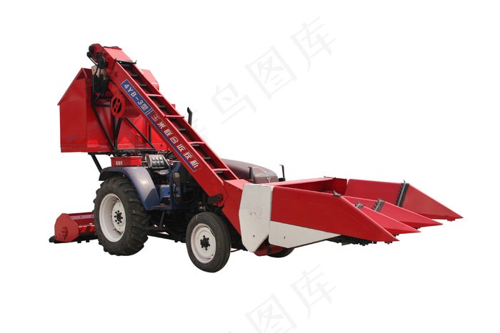 玉米玉米收割机