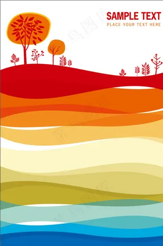 国外抽象版式设计图片