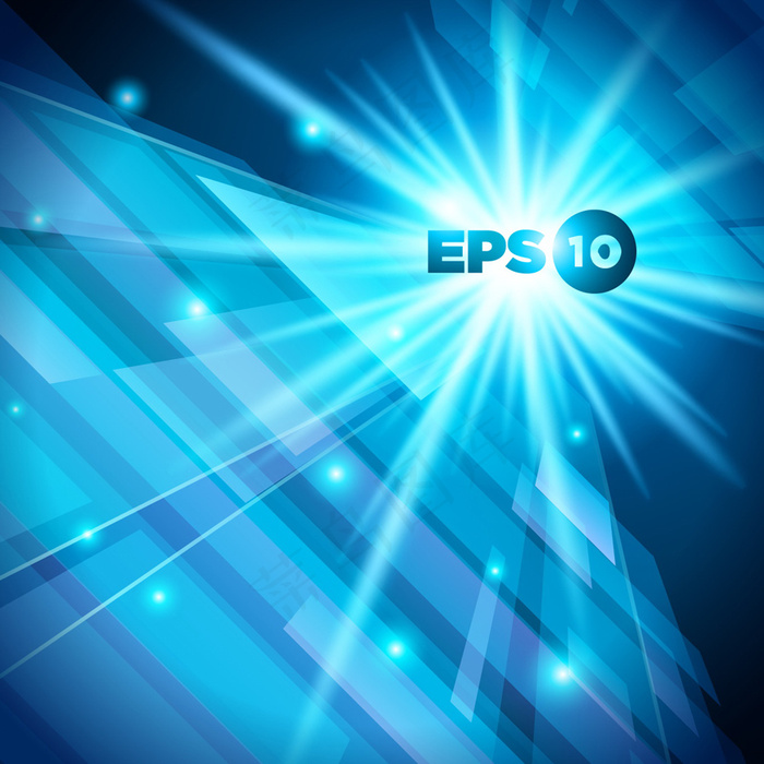 炫光科技背景矢量图