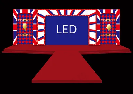 婚礼主舞台效果图