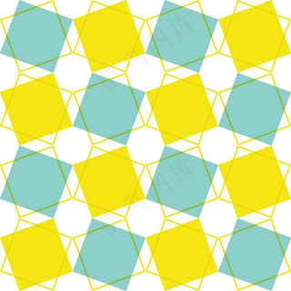 清新彩色方形背景矢量素材