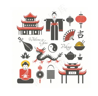 中国元素设计矢量素材