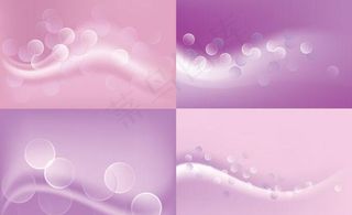 紫色光斑背景矢量素材