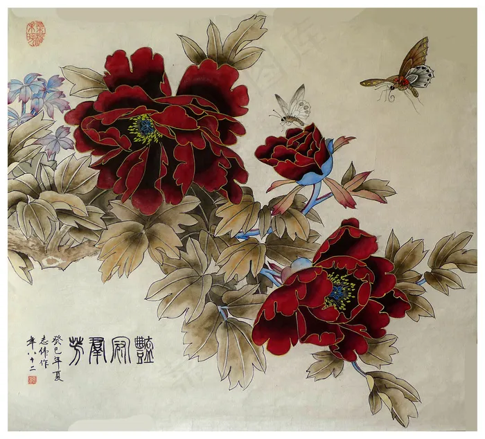 艳冠群芳图片