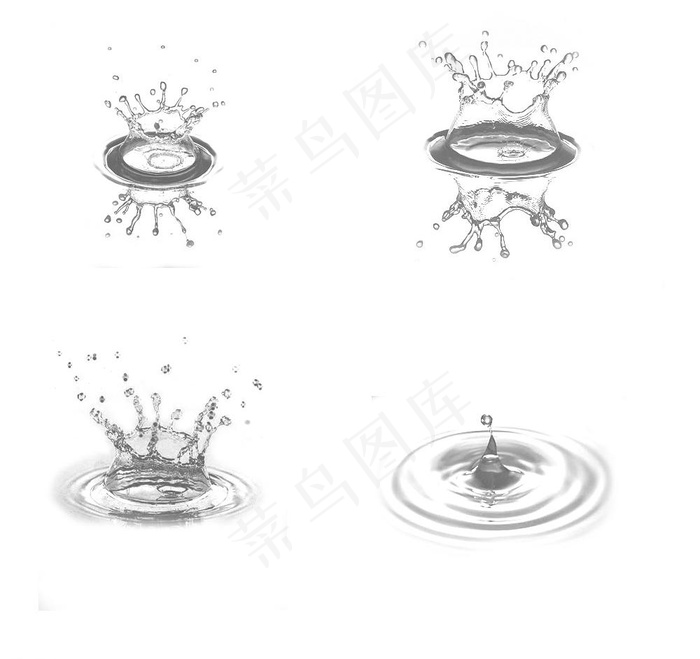 水波 水滴 水图片psd模版下载