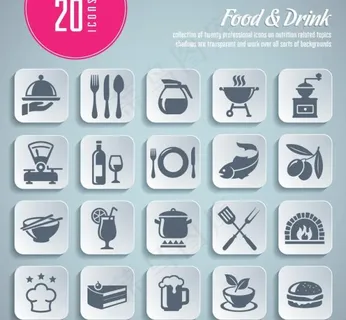 餐饮图标 餐饮图标