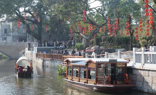 广州荔枝湾涌图片