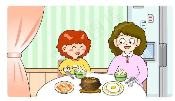 餐桌ai矢量模版下载