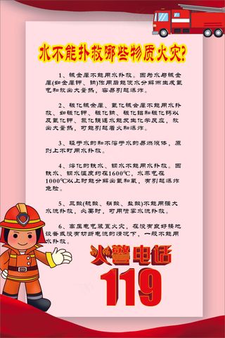 水不能扑救哪些物质火灾