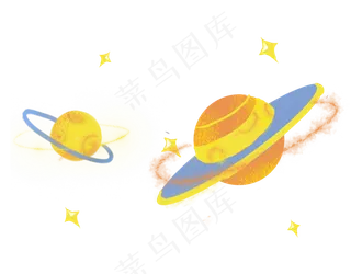 卡通炫酷手绘宇宙星球星星组合P卡通炫酷手绘宇宙星球星星组合P