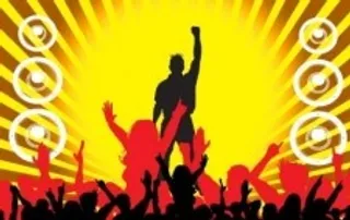 免费矢量音乐主题音乐会