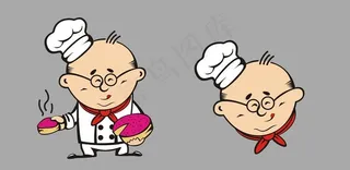 卡通厨师图片