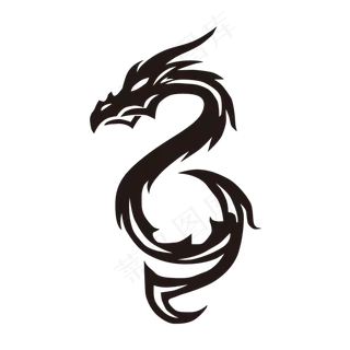 中国真实龙恐龙蝙蝠龙传说动物素材