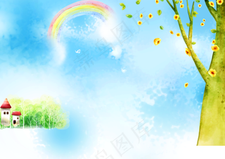 春季校园运动会小报手抄报免费模板