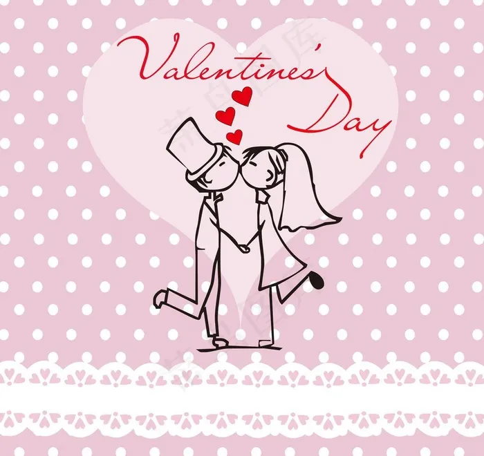 情人节素材图片psd模版下载