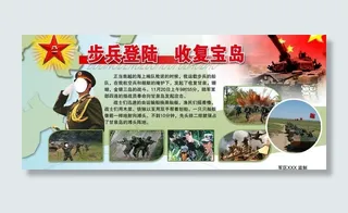 部队展板图片