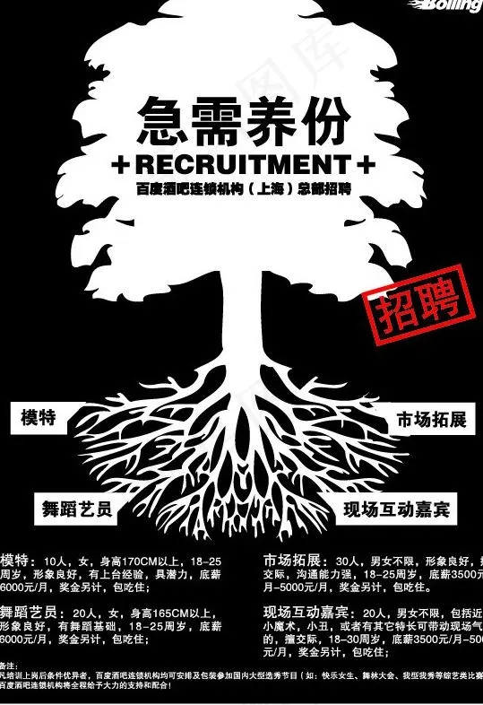 招聘图片ai矢量模版下载