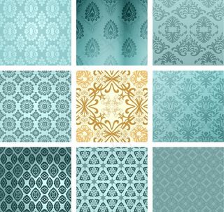 欧式花纹背景图片