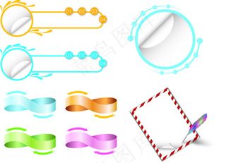 矢量花纹花边边框