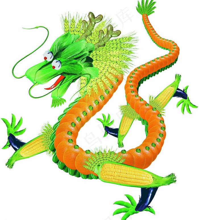 植物龙图片